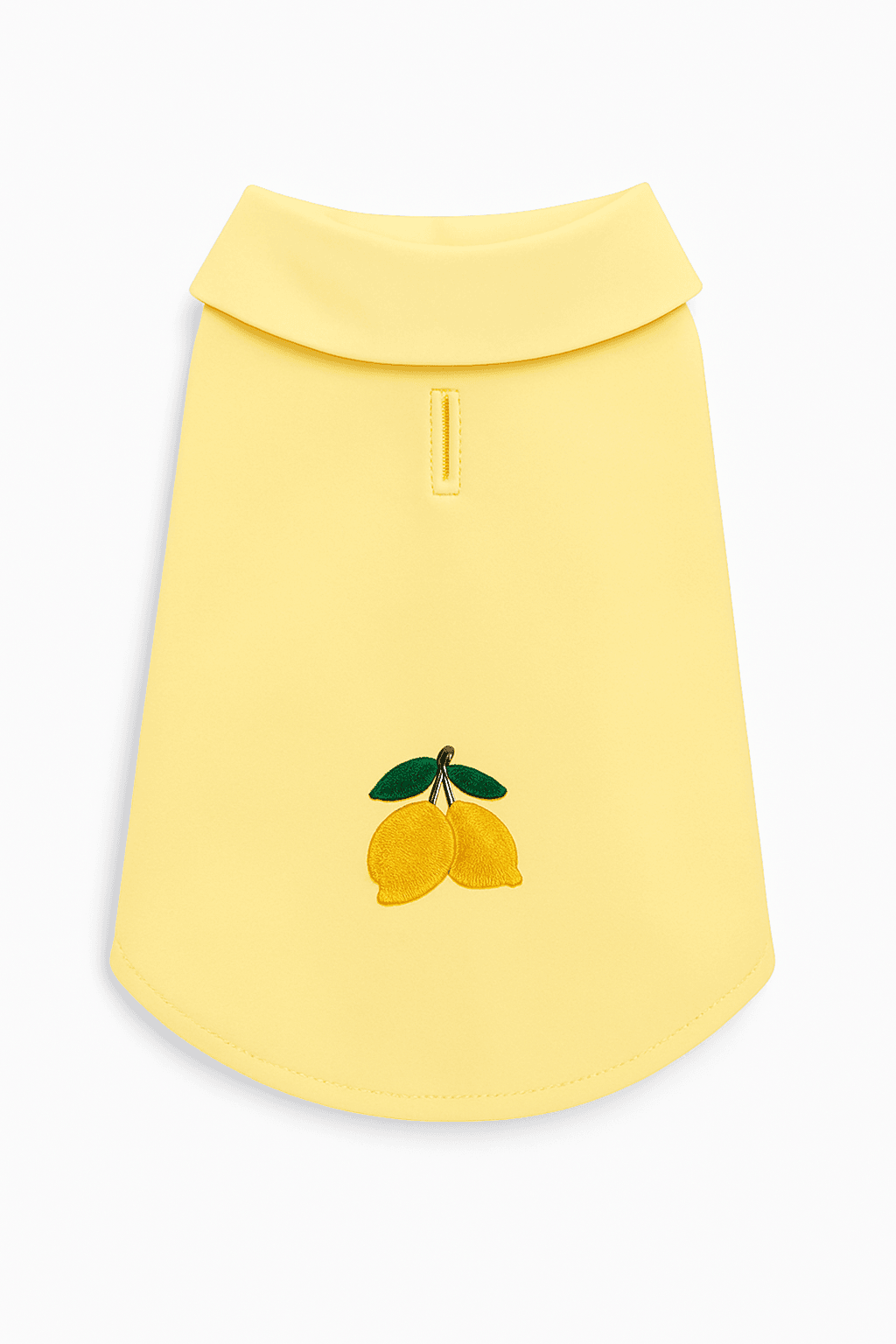 MerPaww Limonlu Sarı Kolsuz Gömlek