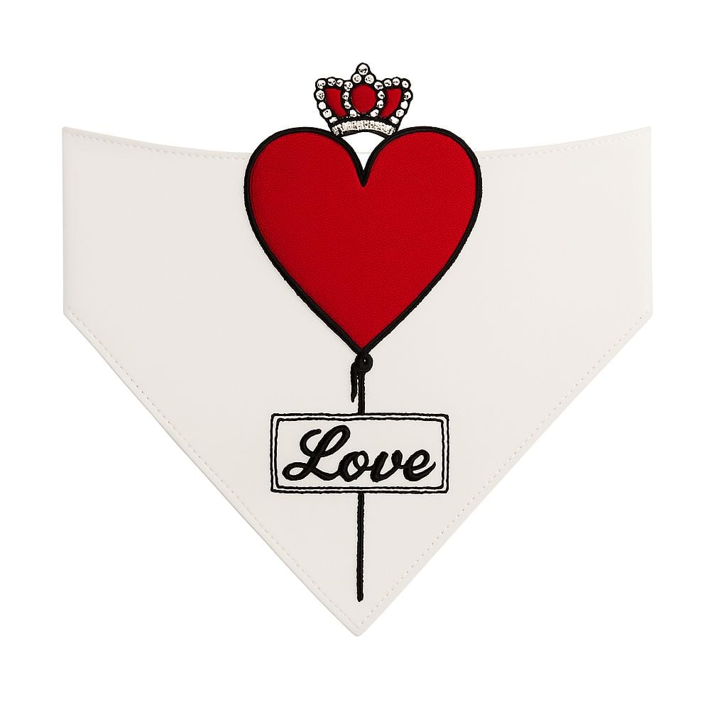 MerPaww Love Taçlı Bandana