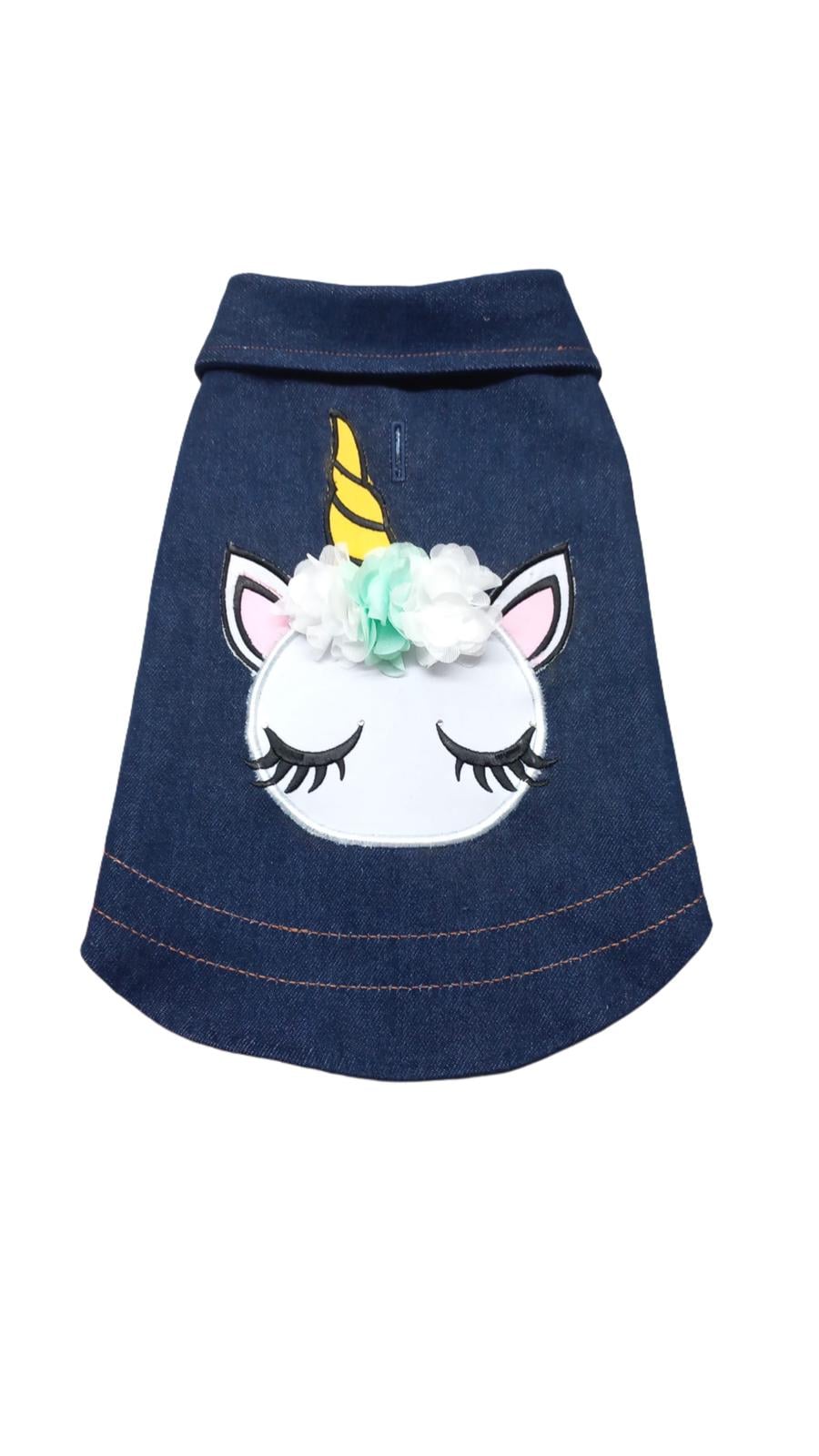 MerPaww Unicorn Jean Gömlek